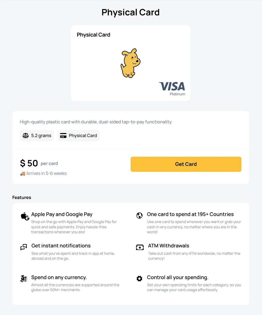 Design of the Standard Plastic PVC Cypher Card