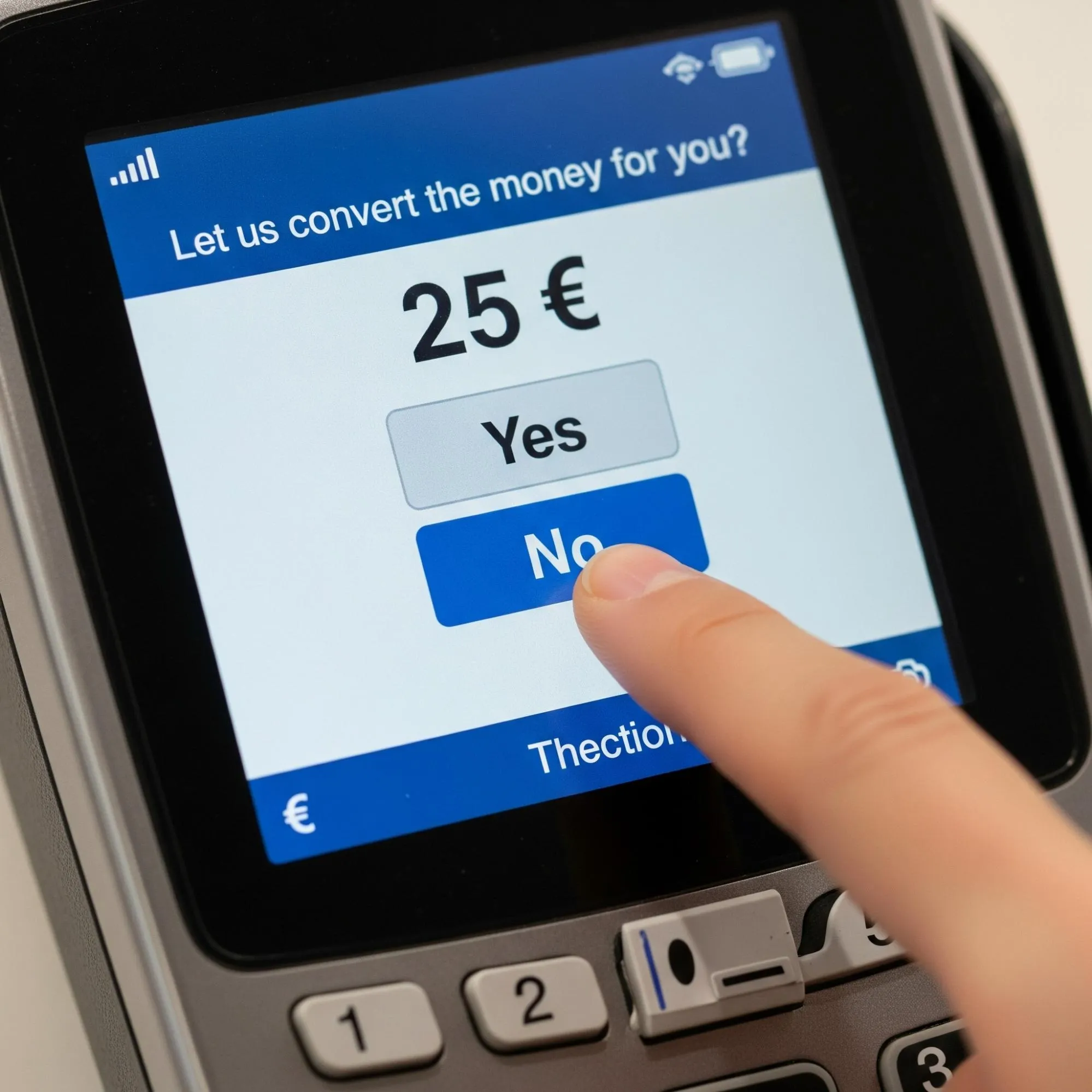 DCC terminal prompt examples